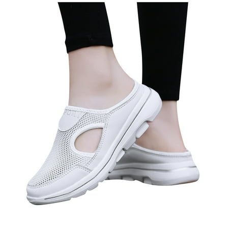 Gotyou Platform Sandals Women Men s Oversized Thick Soled One Foot Sandals Mesh Surface Half Slipper Casual Shoes Beach Sandals White 48
Gotyou Platform Sandals Women Men s Oversized Thick Soled One Foot Sandals Mesh Surface Half Slipper Casual Shoes Beach Sandals White 48