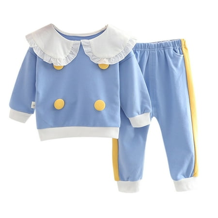 Baby Girl Outfits 12-18 Months Toddler Kids Children Baby Girls Long Sleeve Lapel Sweatshirt Blouse Tops Patchwork Pant Trousers Outfits Set 2PCS Clothes 23 Set
Baby Girl Outfits 12-18 Months Toddler Kids Children Baby Girls Long Sleeve Lapel Sweatshirt Blouse Tops Patchwork Pant Trousers Outfits Set 2PCS Clothes 23 Set