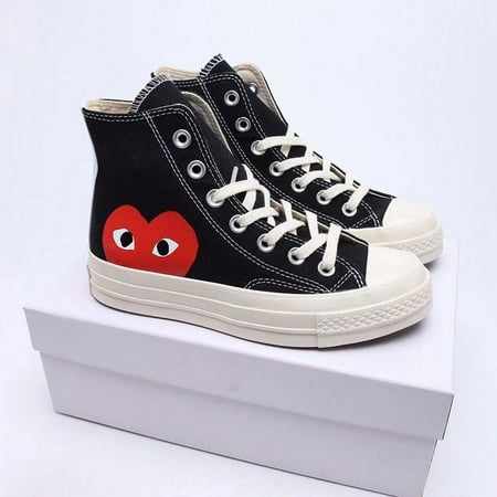 All Starsds Shoe CDG Canvas Play Love With Eyes Hearts 1970 1970s Big Eyes Beige Black Classic Casual Skateboard Sneakers Designer size 35-45
All Starsds Shoe CDG Canvas Play Love With Eyes Hearts 1970 1970s Big Eyes Beige Black Classic Casual Skateboard Sneakers Designer size 35-45