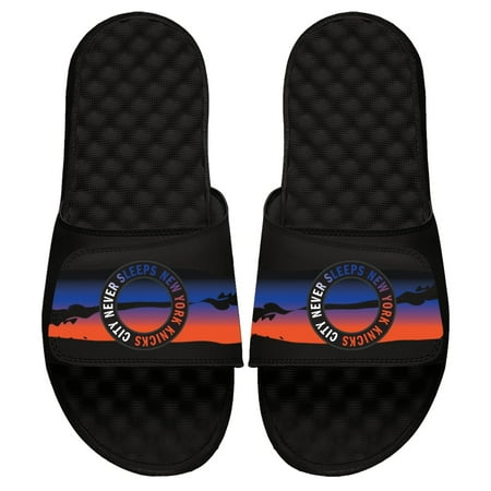 Men s ISlide Black New York Knicks 2020/21 City Edition Paint Stripe Slide Sandals
Men s ISlide Black New York Knicks 2020/21 City Edition Paint Stripe Slide Sandals