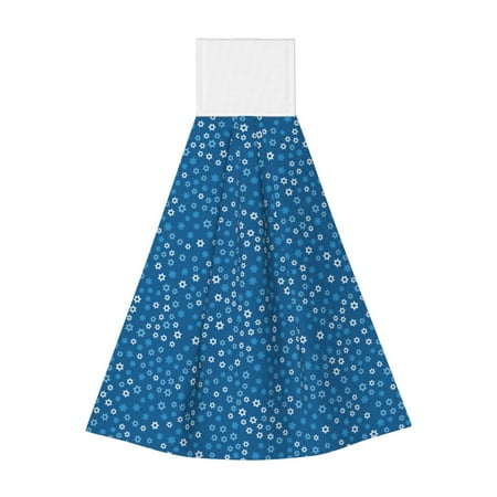Easygdp Blue Star Print Kitchen Hand Towels Hanging Tie Towels Fast Drying Dish Cloth with Loop for Bathroom Restroom Home Decor
Easygdp Blue Star Print Kitchen Hand Towels Hanging Tie Towels Fast Drying Dish Cloth with Loop for Bathroom Restroom Home Decor