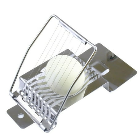 Egg Slicer Stainless Steel Hard Boiled Eggs Metal Tomato Cutter Section Chopper