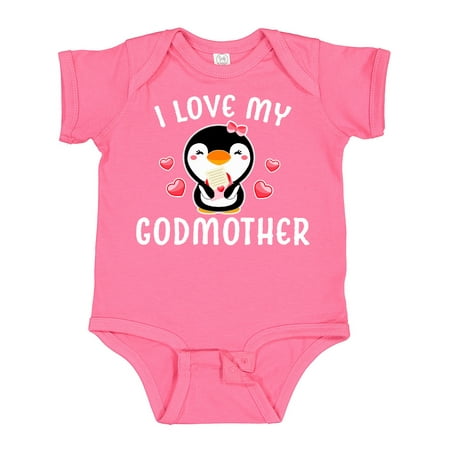 Inktastic I Love My Godmother with Cute Penguin and Hearts Gift Baby Girl Bodysuit
Inktastic I Love My Godmother with Cute Penguin and Hearts Gift Baby Girl Bodysuit
