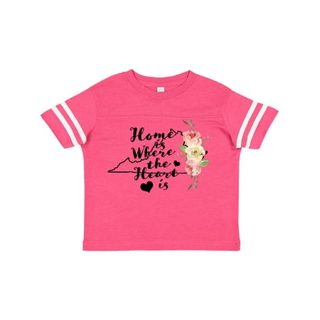 Inktastic Virginia Home is Where The Heart is with Watercolor Floral Gift Toddler Toddler Girl T-Shirt
Inktastic Virginia Home is Where The Heart is with Watercolor Floral Gift Toddler Toddler Girl T-Shirt