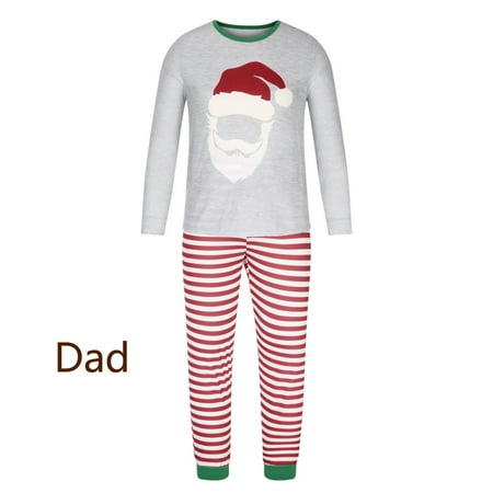 EQWLJWE Christmas Man Daddy Stripe Print Blouse Tops+Pants Family Clothes Pajamas Christmas Pajamas for Family Holiday Clearance
EQWLJWE Christmas Man Daddy Stripe Print Blouse Tops+Pants Family Clothes Pajamas Christmas Pajamas for Family Holiday Clearance