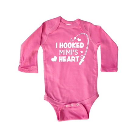 Inktastic I Hooked Mimi s Heart with Fishing Rod Gift Baby Boy or Baby Girl Long Sleeve Bodysuit
Inktastic I Hooked Mimi s Heart with Fishing Rod Gift Baby Boy or Baby Girl Long Sleeve Bodysuit