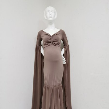 CoCopeaunts Sexy Maternity Dresses For Photo Shoot Women Evening Dresses Long Sleeve Strapless Elasticity Gowns Ladies Party Mermaid Dress
CoCopeaunts Sexy Maternity Dresses For Photo Shoot Women Evening Dresses Long Sleeve Strapless Elasticity Gowns Ladies Party Mermaid Dress