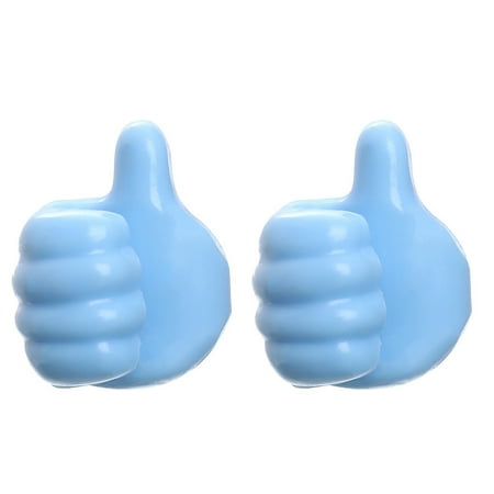 SIEYIO 2 Pcs for Creative Thumb Hook Shaped Wall Sticky Holder Kitchen Barthroom Adhesive Storage Organizer Rack
SIEYIO 2 Pcs for Creative Thumb Hook Shaped Wall Sticky Holder Kitchen Barthroom Adhesive Storage Organizer Rack