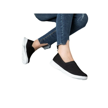 Audeban Womens Comfort Elastic Antiskid Mesh Sock Sneakers Slip On Walking Shoes Lightweight
Audeban Womens Comfort Elastic Antiskid Mesh Sock Sneakers Slip On Walking Shoes Lightweight