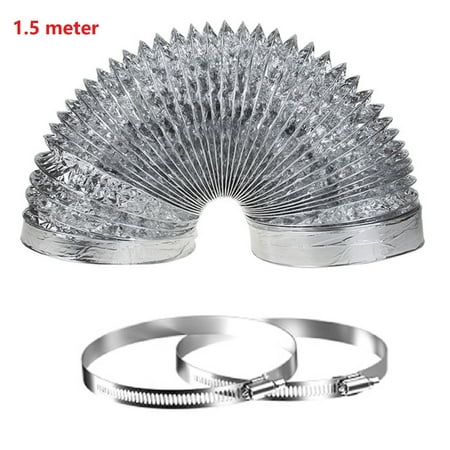 Gerich 100 mm Aluminium Flexible Exhaust Hose Flexible Air Pipes for HVAC Ventilation
Gerich 100 mm Aluminium Flexible Exhaust Hose Flexible Air Pipes for HVAC Ventilation