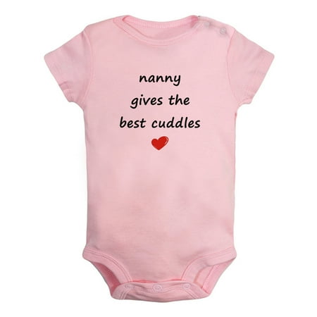 iDzn Nanny Gives The Best Cuddles Funny Rompers For Babies Newborn Baby Unisex Bodysuits Infant Jumpsuits Toddler 0-24 Months Kids One-Piece Oufits
iDzn Nanny Gives The Best Cuddles Funny Rompers For Babies Newborn Baby Unisex Bodysuits Infant Jumpsuits Toddler 0-24 Months Kids One-Piece Oufits