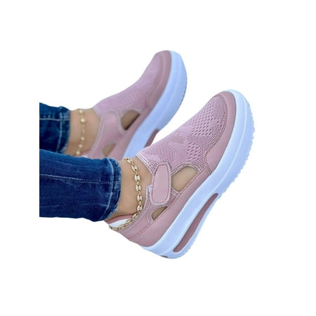Ymiytan Womens Flats Breathable Sneakers Magnetic Casual Shoes Outdoor Walking Shoe Slip Resistant Comfort Sneaker Pink 8.5
Ymiytan Womens Flats Breathable Sneakers Magnetic Casual Shoes Outdoor Walking Shoe Slip Resistant Comfort Sneaker Pink 8.5
