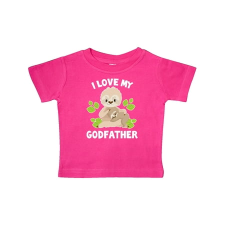 Inktastic Cute Sloth I Love My Godfather with Green Leaves Gift Baby Boy or Baby Girl T-Shirt
Inktastic Cute Sloth I Love My Godfather with Green Leaves Gift Baby Boy or Baby Girl T-Shirt