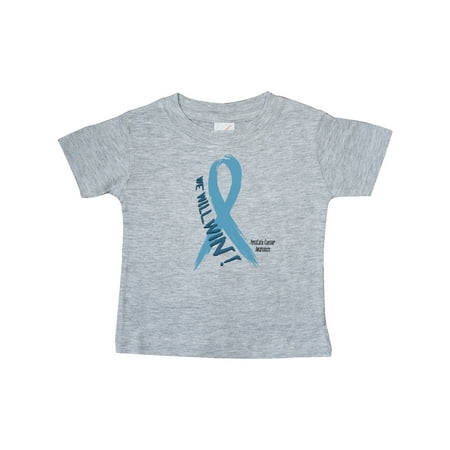 Inktastic We Will Win Against Prostate Cancer Ribbon Gift Baby Boy or Baby Girl T-Shirt
Inktastic We Will Win Against Prostate Cancer Ribbon Gift Baby Boy or Baby Girl T-Shirt