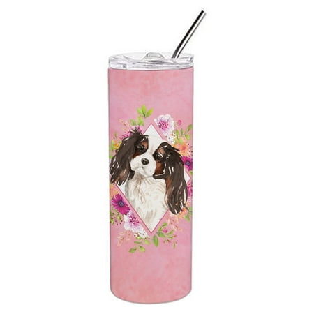 Carolines Treasures CK4206TBL20 Tricolor Cavalier Spaniel Pink Flowers Stainless Steel 20 oz Skinny Tumbler 20 oz
Carolines Treasures CK4206TBL20 Tricolor Cavalier Spaniel Pink Flowers Stainless Steel 20 oz Skinny Tumbler 20 oz