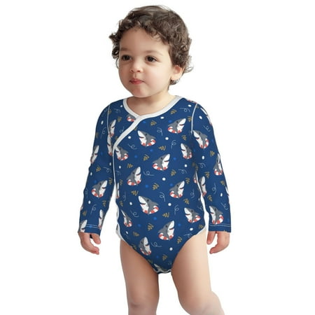 Haiem Party Shark Cute Printed Unisex-Baby Long Sleeve Onesies Bodysuits Unisex Babies Snap-Up Rompers-3 Months
Haiem Party Shark Cute Printed Unisex-Baby Long Sleeve Onesies Bodysuits Unisex Babies Snap-Up Rompers-3 Months
