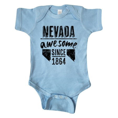 Inktastic Nevada Awesome Since 1864 Gift Baby Boy or Baby Girl Bodysuit