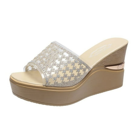 Sehao slipper for Women Summer Women’s Fashion Wedges Open Toe Beach Shoes Roman Slippers Sandals Pu
Sehao slipper for Women Summer Women’s Fashion Wedges Open Toe Beach Shoes Roman Slippers Sandals Pu