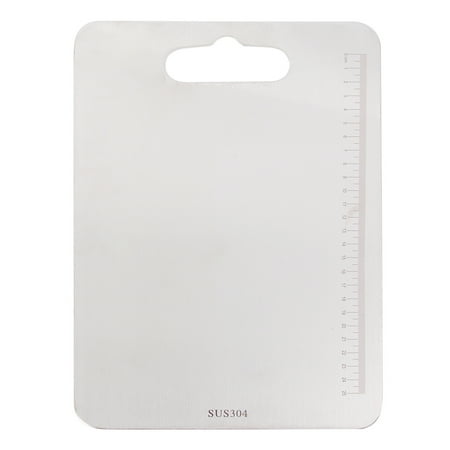 Stainless Steel Cutting Board With Scale Rust-proof Rectangular Chopping Board Wear-resistant Bake Board (Thickness 1.5mm 24x14.
Stainless Steel Cutting Board With Scale Rust-proof Rectangular Chopping Board Wear-resistant Bake Board (Thickness 1.5mm 24x14.