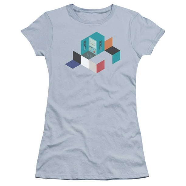 Adventure Time Bmo Blocks Juniors Premium Bella Shirt