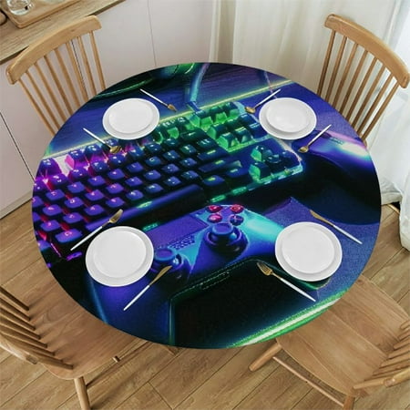 Orinice RGB Gaming Gear Round Table Cover Stain Resistant Washable Indoor Outdoor Tablecloth Kitchen Dining Wedding Parties Table Cloth 100% Polyester Fiber 31-35
Orinice RGB Gaming Gear Round Table Cover Stain Resistant Washable Indoor Outdoor Tablecloth Kitchen Dining Wedding Parties Table Cloth 100% Polyester Fiber 31-35