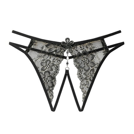 Larisalt G String Thongs For Women Women Assorted Lace Underwear Cute Bow-Tie Lingerie Thongs Black One Size
Larisalt G String Thongs For Women Women Assorted Lace Underwear Cute Bow-Tie Lingerie Thongs Black One Size