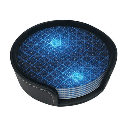 Round Pu Leather Coaster Light Trails Wallpaper Heat - Resistant Beverage Cup Mat-Fancy Decor For Kitchen Office Dining Room Table - Drink Protector 6-Slice
Round Pu Leather Coaster Light Trails Wallpaper Heat - Resistant Beverage Cup Mat-Fancy Decor For Kitchen Office Dining Room Table - Drink Protector 6-Slice