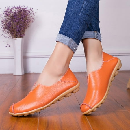 GUOBIOZIY Female Womens Casual Shoes Leather Shoes Anti Slip Women Single Shoes Comfortable To Work Women Shoe Fashion Shoes(Orange 9.5)
GUOBIOZIY Female Womens Casual Shoes Leather Shoes Anti Slip Women Single Shoes Comfortable To Work Women Shoe Fashion Shoes(Orange 9.5)