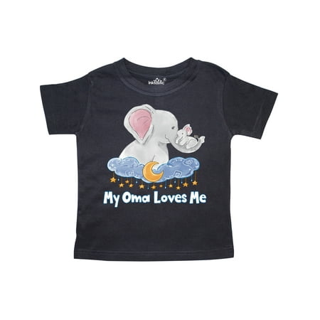 Inktastic My Oma Loves Me Cute Elephants Clouds Moon and Stars Gift Toddler Boy or Toddler Girl T-Shirt
Inktastic My Oma Loves Me Cute Elephants Clouds Moon and Stars Gift Toddler Boy or Toddler Girl T-Shirt