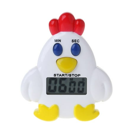Cute Cartoon Chicken Electronic Timer Cooking Countdown Timer Gadget Accessory
Cute Cartoon Chicken Electronic Timer Cooking Countdown Timer Gadget Accessory