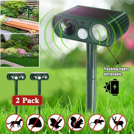 Ultrasonic Animal Repeller Outdoor Cat Repellent Solar Powered Motion Sensor Garden Pest Control 1Pcs
Ultrasonic Animal Repeller Outdoor Cat Repellent Solar Powered Motion Sensor Garden Pest Control 1Pcs