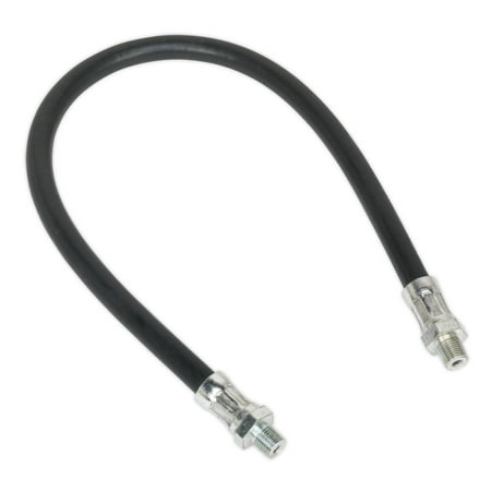 Sealey Ggh450 Rubber Delivery Hose Flexible 450Mm 1/8In Bsp Gas