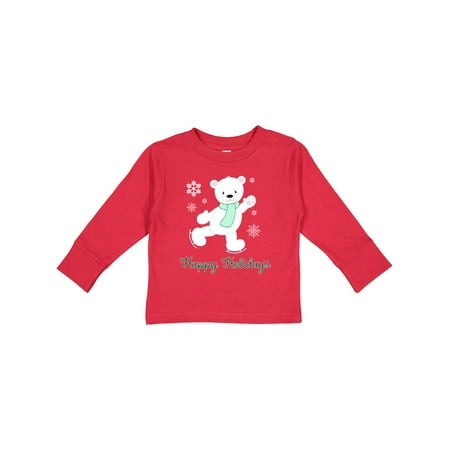 Inktastic happy holiday polar bear Gift Toddler Boy or Toddler Girl Long Sleeve T-Shirt
Inktastic happy holiday polar bear Gift Toddler Boy or Toddler Girl Long Sleeve T-Shirt
