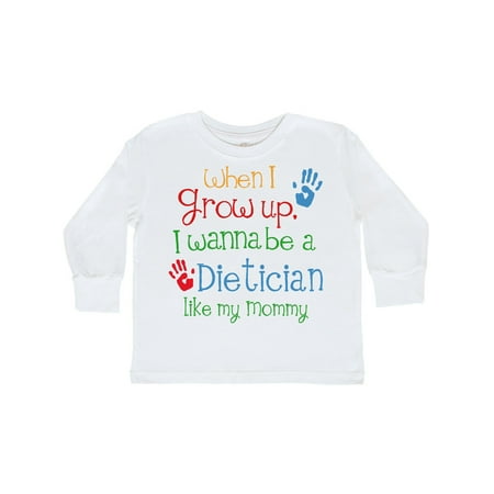 Inktastic Dietician Like Mommy Gift Toddler Boy or Toddler Girl Long Sleeve T-Shirt
Inktastic Dietician Like Mommy Gift Toddler Boy or Toddler Girl Long Sleeve T-Shirt