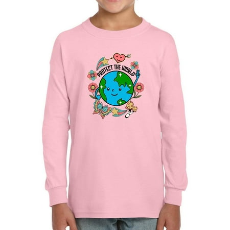 Protect The World Quote Long Sleeve Toddler -Image by Shutterstock 5 Toddler
Protect The World Quote Long Sleeve Toddler -Image by Shutterstock 5 Toddler
