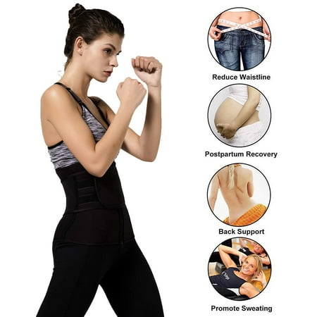 Enjoymall Waist Trainer Corset Sport Workout Weight Loss Tummy Control Cinchers Sweat Band
Enjoymall Waist Trainer Corset Sport Workout Weight Loss Tummy Control Cinchers Sweat Band
