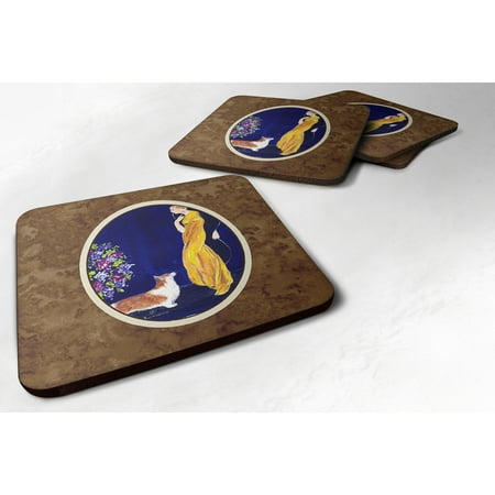 Carolines Treasures SS8546FC Lady with her Corgi Foam Coaster Set of 4 3 1/2 x 3 1/2 multicolor
Carolines Treasures SS8546FC Lady with her Corgi Foam Coaster Set of 4 3 1/2 x 3 1/2 multicolor