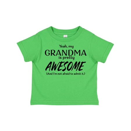 Inktastic Yeah My Grandma is Pretty Awesome Gift Toddler Boy or Toddler Girl T-Shirt
Inktastic Yeah My Grandma is Pretty Awesome Gift Toddler Boy or Toddler Girl T-Shirt