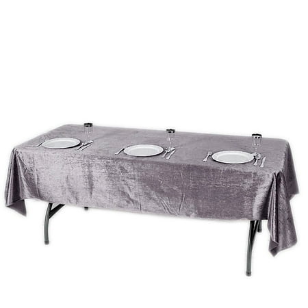 60 x102 Premium Velvet Rectangular Tablecloth Wedding Party Linens Decorations
60 x102 Premium Velvet Rectangular Tablecloth Wedding Party Linens Decorations