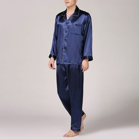 Miayilima Mens Cardigan Blouse And Trousers Pajamas Set Classic Sleepwear Loungewear
Miayilima Mens Cardigan Blouse And Trousers Pajamas Set Classic Sleepwear Loungewear