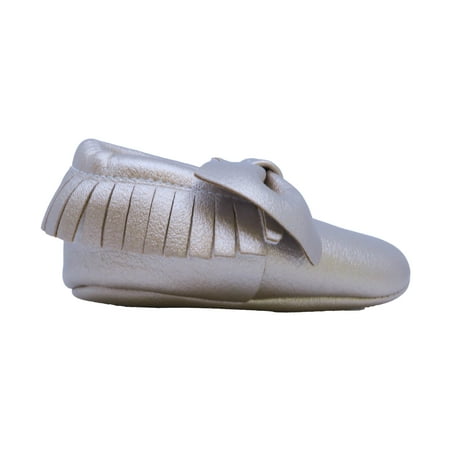 Pre-owned Romirus Girls Gold Booties size: 2 Infant