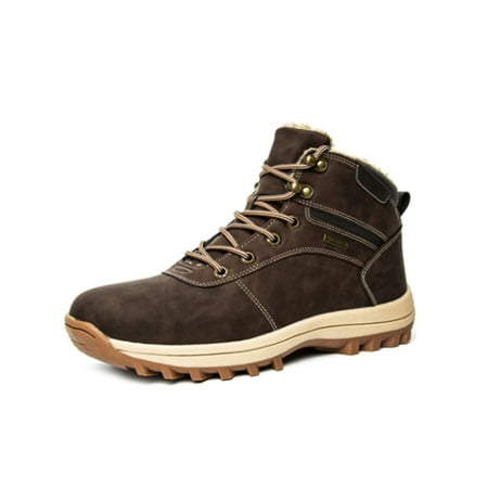 Gomelly Womens Comfort Winter Warm Shoes Casual Round Toe Booties Outdoor Cold Weather Waterproof Lace Up Hiking Boot Dark Brown 9.5
Gomelly Womens Comfort Winter Warm Shoes Casual Round Toe Booties Outdoor Cold Weather Waterproof Lace Up Hiking Boot Dark Brown 9.5