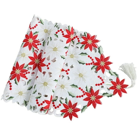 Kaola Table Runner Flower Embroidered Heat-Resistant Polyester Dinning Table Centerpieces Christmas Decoration
Kaola Table Runner Flower Embroidered Heat-Resistant Polyester Dinning Table Centerpieces Christmas Decoration
