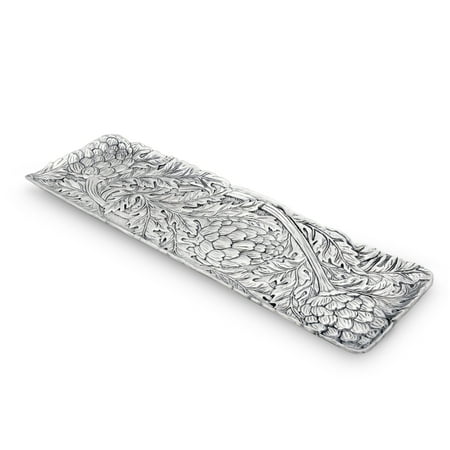 Arthur Court Horse Artichoke Metal Serving Tray for Serving Food Snacks Desserts Platter Cheese Platter - Silver Artichoke Style - 19.25 Inch Long x 6 Inch Wide
Arthur Court Horse Artichoke Metal Serving Tray for Serving Food Snacks Desserts Platter Cheese Platter - Silver Artichoke Style - 19.25 Inch Long x 6 Inch Wide