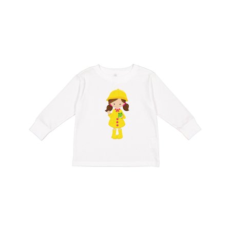 Inktastic Girl in Raincoat Boots Brown Hair Frog Gift Toddler Toddler Girl Long Sleeve T-Shirt
Inktastic Girl in Raincoat Boots Brown Hair Frog Gift Toddler Toddler Girl Long Sleeve T-Shirt