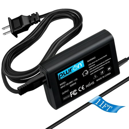 

PwrON Compatible AC Adapter Charger Replacement for Logitech G25 G27 APD DA-42H24 DC Power Supply Cord Cable