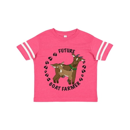 Inktastic Future Goat Farmer with Cute Goats and Hoof Prints Gift Toddler Boy or Toddler Girl T-Shirt
Inktastic Future Goat Farmer with Cute Goats and Hoof Prints Gift Toddler Boy or Toddler Girl T-Shirt