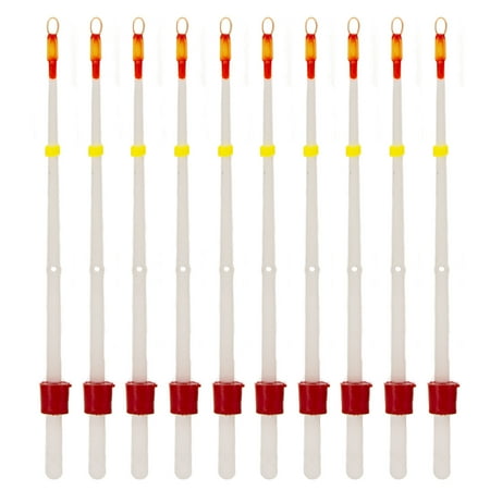 SPRING PARK 10Pcs Small White Winter Ice Fishing Extension Rod Pole for Saltwater Freshwater
SPRING PARK 10Pcs Small White Winter Ice Fishing Extension Rod Pole for Saltwater Freshwater