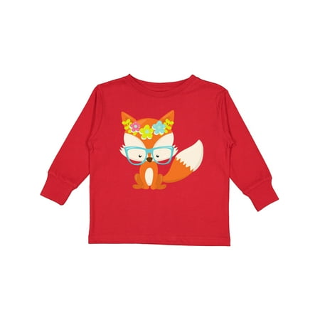 Inktastic Hipster Fox Fox with Glasses Colorful Flowers Gift Toddler Boy or Toddler Girl Long Sleeve T-Shirt
Inktastic Hipster Fox Fox with Glasses Colorful Flowers Gift Toddler Boy or Toddler Girl Long Sleeve T-Shirt