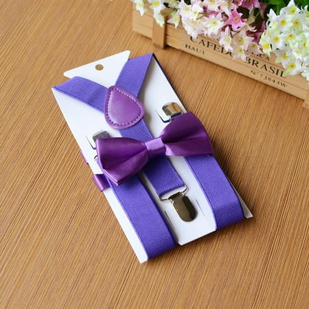 2.5cm Boys Girls Clip-on Elastic Braces Suspenders+Bow Tie Matching Braces Set
2.5cm Boys Girls Clip-on Elastic Braces Suspenders+Bow Tie Matching Braces Set